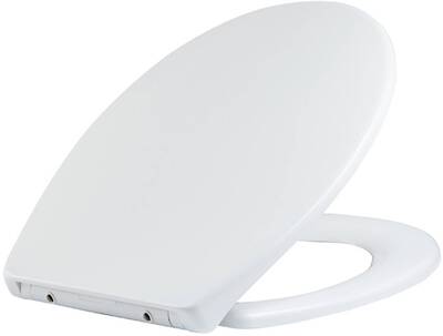 Saqu Clear toiletbril met softclose 37,2×44,6×5,2cm wit