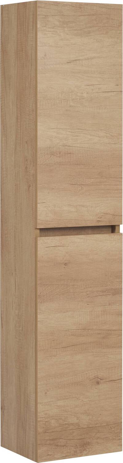 Saqu Diverso Halfhoge kast 30x25x140 cm Nature/Eiken