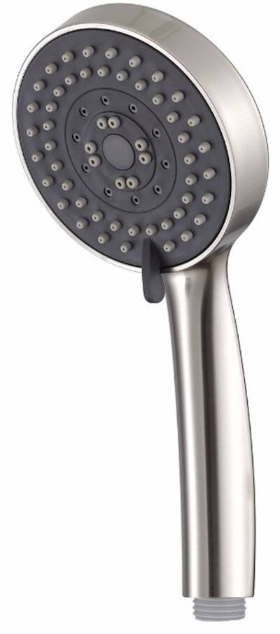 Saqu Essential handdouche rond met 3 straalsoorten RVS