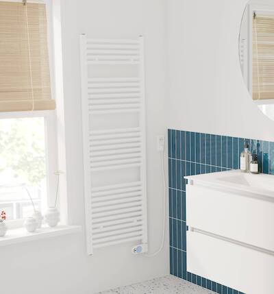Saqu Fonti elektrische radiator 700W 50×150,6cm wit