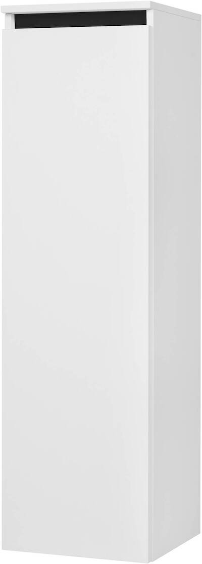 Saqu Gaia halfhoge kast links 35x34x120cm mat wit