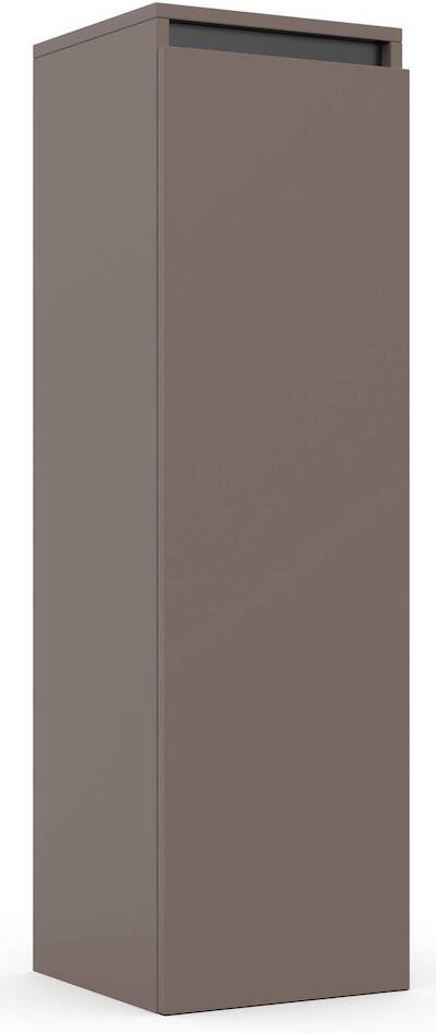 Saqu Gaia halfhoge kast rechts 35x34x120cm mat greige