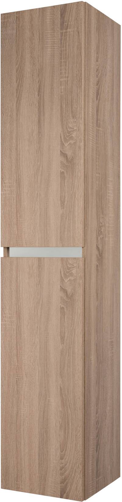Saqu Gaia hoge kast links 35x34x180cm bardolino eiken