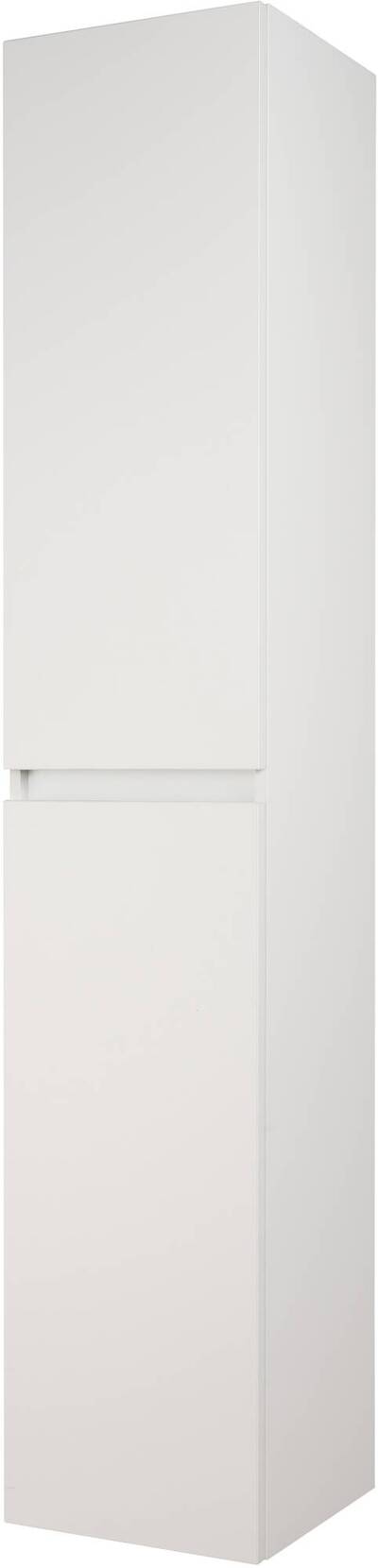 Saqu Gaia hoge kast links 35x34x180cm glans wit