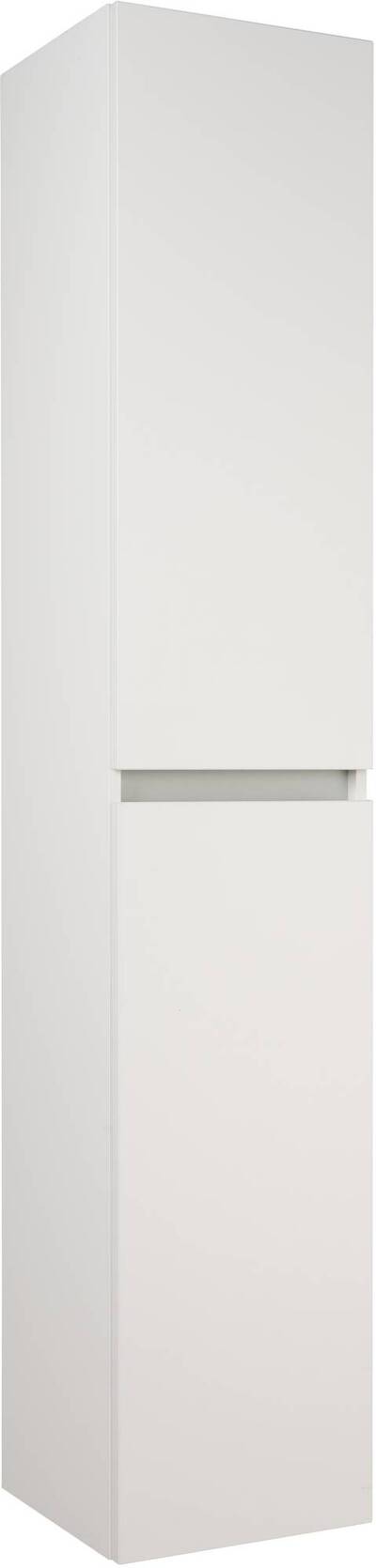 Saqu Gaia hoge kast rechts 35x34x180cm glans wit