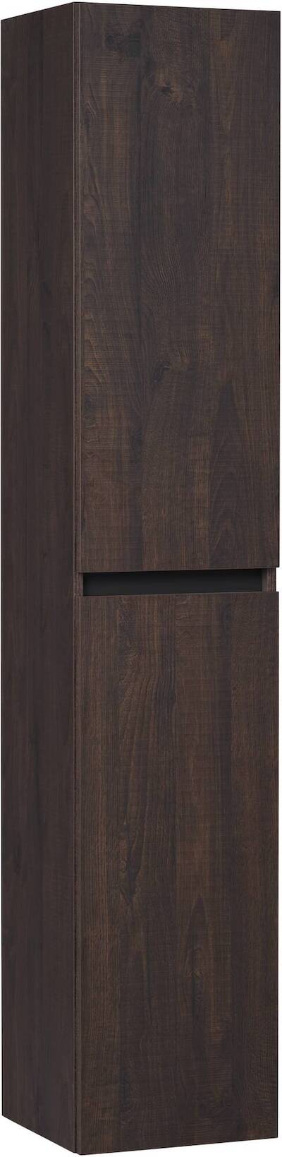 Saqu Gaia hoge kast rechts 35x34x180cm kasteel bruin