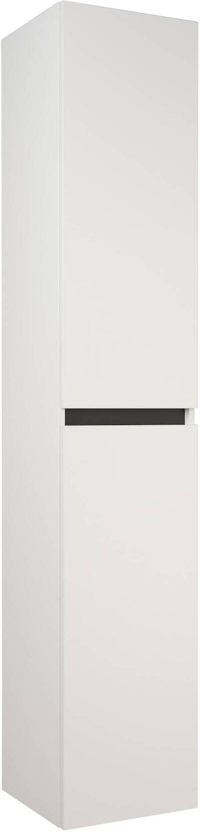 Saqu Gaia hoge kast rechts 35x34x180cm mat wit