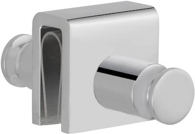 Saqu Handdoekhaak 8x5x4 cm Chroom