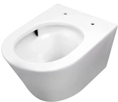 Saqu hangtoilet met PowerFlush 36×52,5×35,5cm glanzend wit