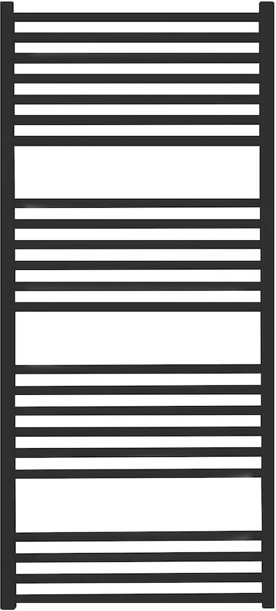 Saqu Magma handdoekradiator 696W 60×131,2cm mat zwart
