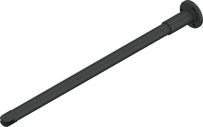Saqu Modulo plafondsteun 100cm mat zwart