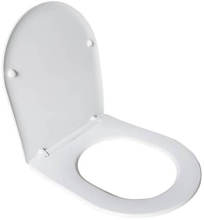 Saqu Please toiletbril met softclose en quickrelease 36×42,5x5cm wit