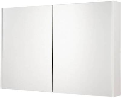 Saqu Salto spiegelkast 100x70x14cm glanzend wit