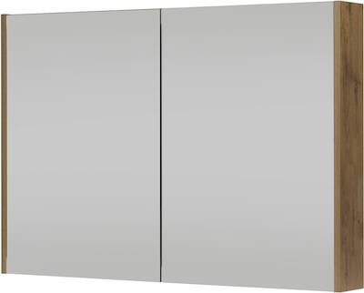 Saqu Salto spiegelkast 100x70x14cm wild eiken