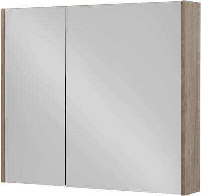Saqu Salto spiegelkast 80x14x70cm toffee