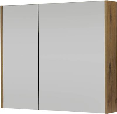 Saqu Salto spiegelkast 80x70cm wild eiken