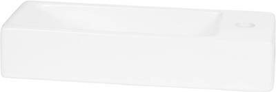 Saqu Soon fontein rechts 38x14x8cm wit