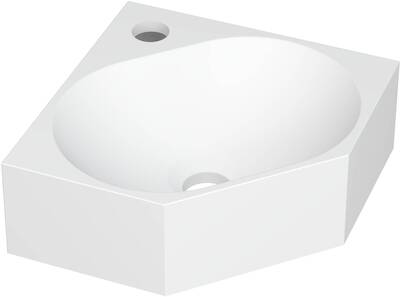 Saqu Tarvos Fontein 27x27x10 cm Mat Wit
