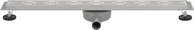 Saqu Twist Drain complete douchegoot inclusief rooster 90cm rvs