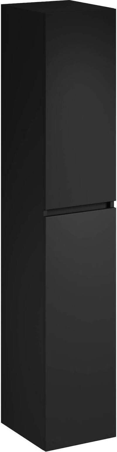 Saqu Yone Hoge Kast Rechts 30x35x158,4 cm Mat Zwart