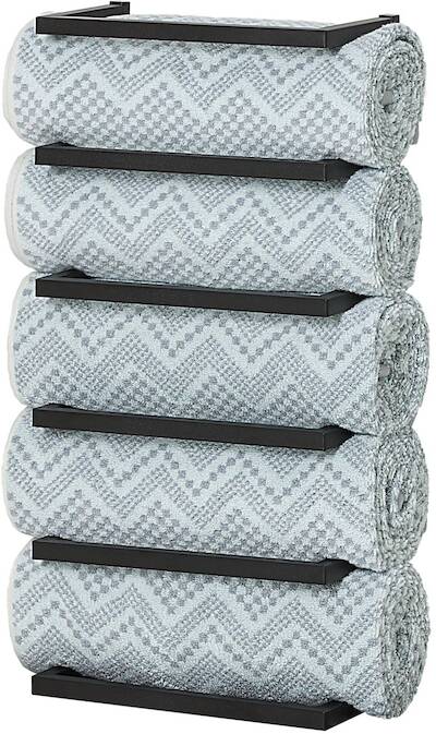 Sealskin Carré Handdoekrek 5 etages Zwart