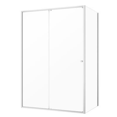 Sealskin Contour Douchecabine met Schuifdeur 140×90 cm 6 mm Helder Glas RVS