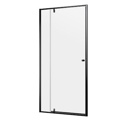 Sealskin Contour Nisdeur 100×200 cm 6mm Helderglas Mat Zwart