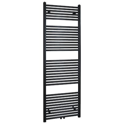 Sierradiator Wiesbaden Elara Mat Zwart 1817x600cm (midden/onder aansluiting)