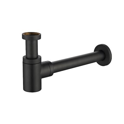 Sifon BWS Nero Design Mat Zwart