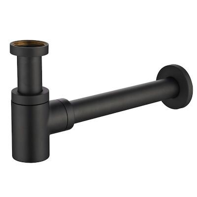 Sifon Wiesbaden Star Luxe Laag 5/4″ Mat Zwart