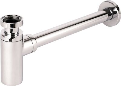 Siphon Wastafel Allibert Sidi Glanzend Chroom