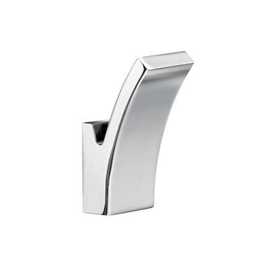 Smedbo Handdoekhaak 2 Stuks 3×4.1×7.6 cm Zink Gepolijst Chroom