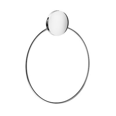 Smedbo Handdoekring Diameter 17.2 cm Gepolijst Edelstaal Chroom