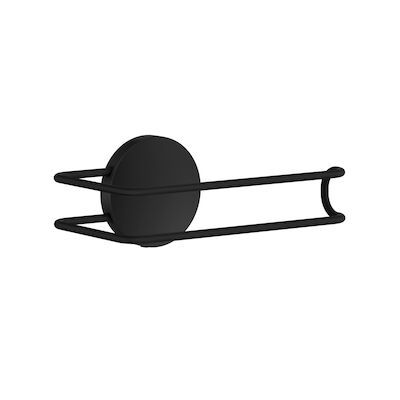 Smedbo Toiletrolhouder 13.4×7.3×5.5 cm RVS Mat Zwart