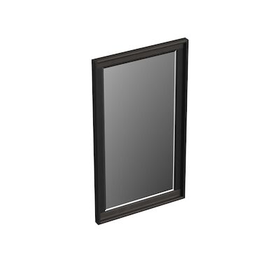 Spiegel Forzalaqua Reno Rechthoek 40x2x70 Cm Black Oiled