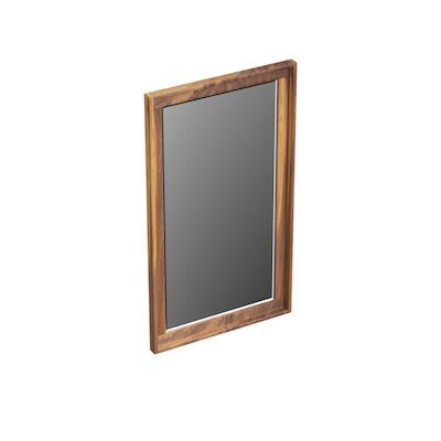 Spiegel Forzalaqua Reno Rechthoek 40x2x70 Cm Noten Pure Walnut