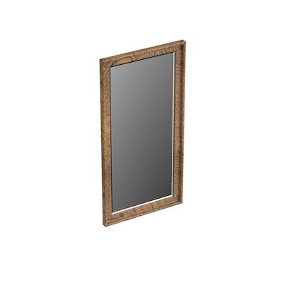 Spiegel Forzalaqua Reno Rechthoek 40x2x80 Cm Eiken Castle Brown