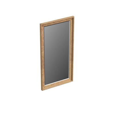 Spiegel Forzalaqua Reno Rechthoek 40x2x80 Cm Eiken Smoke