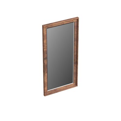 Spiegel Forzalaqua Reno Rechthoek 40x2x80 Cm Noten Pure Walnut