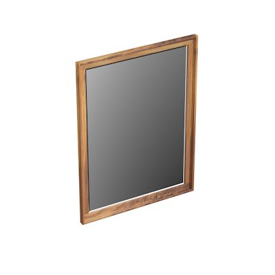 Spiegel Forzalaqua Reno Rechthoek 59.5x2x80 Cm Noten Pure Walnut