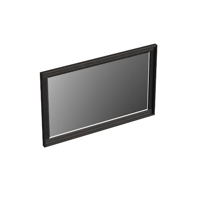 Spiegel Forzalaqua Reno Rechthoek 80x2x50 Cm Eiken Black Oiled