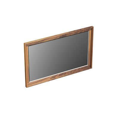 Spiegel Forzalaqua Reno Rechthoek 80×50 Cm Noten Pure Walnut
