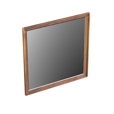 Spiegel Forzalaqua Reno Vierkant 80×80 Cm Noten Pure Walnut