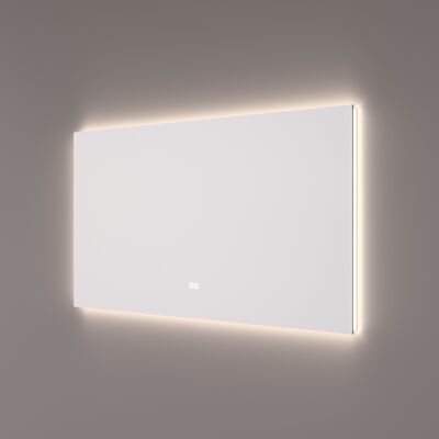 Spiegel Hipp Design SPV 12500 Rechthoek Met Verlichting Incl. Spiegelverwarming (Alle Maten)