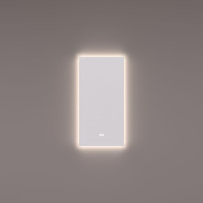 Spiegel Hipp Design SPV 12501 Rechthoek 40×80 cm Met Verlichting Incl. Spiegelverwarming