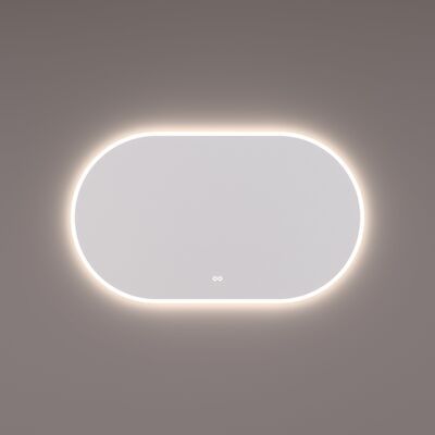 Spiegel Hipp Design SPV 13700 Ovaal Met Verlichting Incl. Spiegelverwarming (Alle Maten)