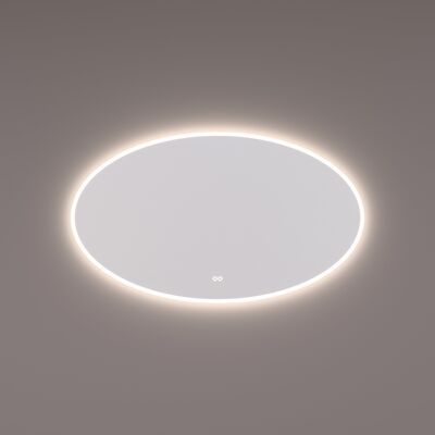 Spiegel Hipp Design SPV 13800 Ovaal Met Verlichting Incl. Spiegelverwarming (Alle Maten)