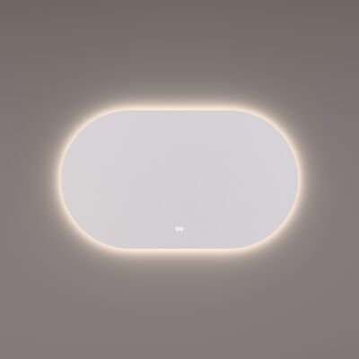 Spiegel Hipp Design SPV 14700 Ovaal Met Verlichting Incl. Spiegelverwarming (Alle Maten)