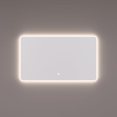 Spiegel Hipp Design SPV 16000 Rechthoek Met Verlichting Incl. Spiegelverwarming (Alle Maten)