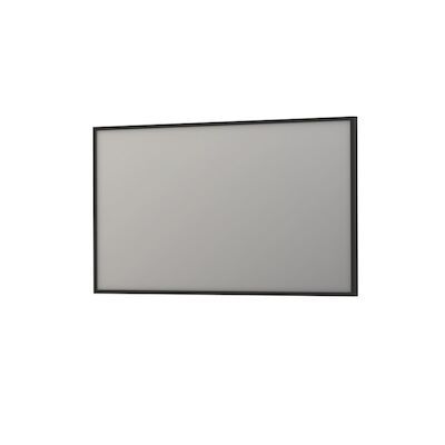 Spiegel Ink SP18 Rechthoek In Stalen Kader 140 x 4 x 80 cm Mat Zwart